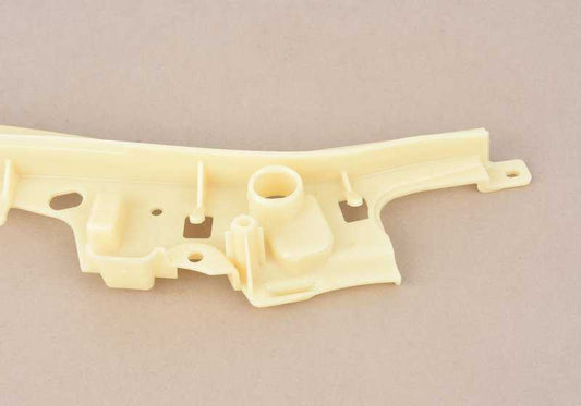 Guía de fijación del tapizado izquierdo OEM 52107165383 para BMW E70, E71, E72. Original BMW.