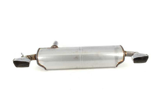 Silencioso trasero con válvula de escape OEM 18308657603 para BMW G30, G31. Original BMW.