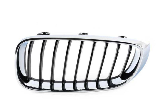 Rejilla decorativa frontal izquierda OEM 51135A3D035 para BMW F34 318d (modelos desde 2013 hasta 2020). Original BMW.