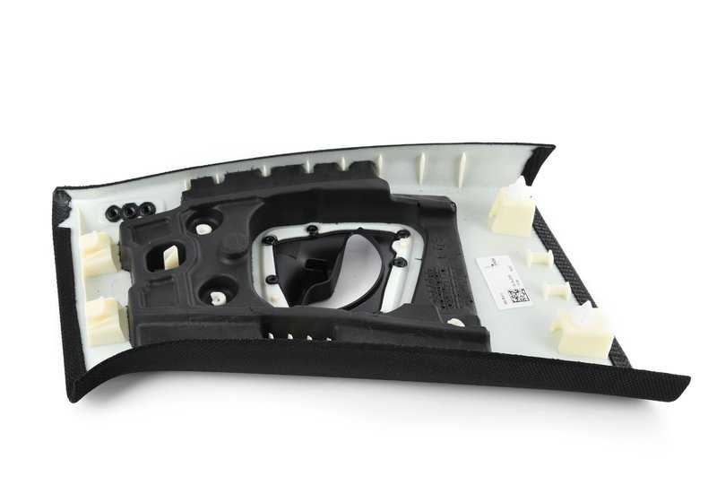 Pilar B Embellient Izquierdo (parte superiore) OEM 51438065025 per BMW F90, G30, G31, G38. BMW originale.