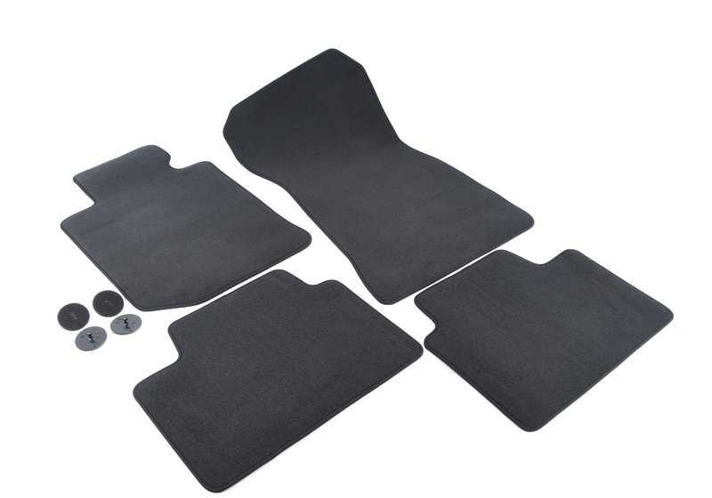 Set di moquette originale BMW Velours Nero per BMW 3 G20 G21. BMW originale