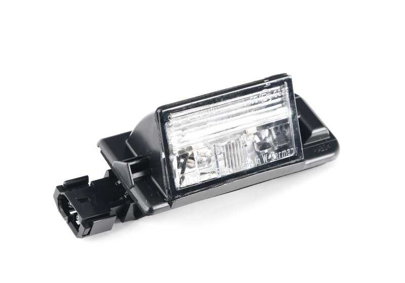Luz de matrícula OEM 63261387047 para BMW E36. Original BMW.