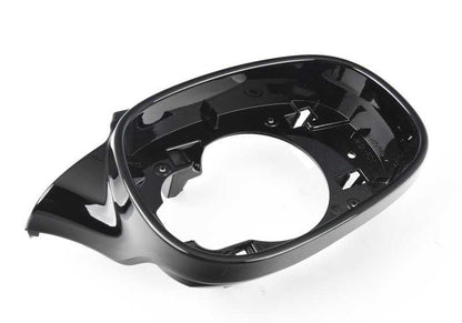 Soporte izquierdo para retrovisor exterior Shadow-Line OEM 51167220561 para BMW E81 {116d,116i} compatibles. Original BMW.