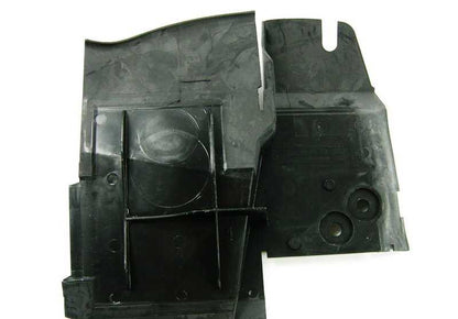 Left air duct for BMW E46, E90, F30 (OEM 51718397357). Original BMW.