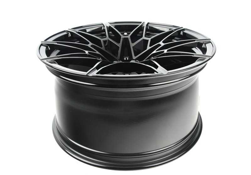 Llantas de aleación M Doble Radio 826 OEM 36108093839 para BMW G87 (M2) y G80 (M3, M3 CS). Tamaño 10,5x20 ET20. Color negro jet. Original BMW.