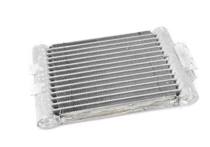 OEM OIL RADIATOR 17217628056 for BMW F22, F30, F32, M235I Racing. Original BMW spare.
