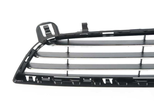 Rejilla central inferior OEM 51117325482 para BMW X5 F15 (todos los modelos: sDrive25d, xDrive25d, xDrive28i, xDrive30d). Pieza original BMW.