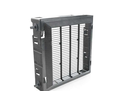 External coolant radiator frame for BMW F90, G30, G31 6 Series G32, 7 Series G11, 8 Series F91 (OEM 17118742470). Genuine BMW