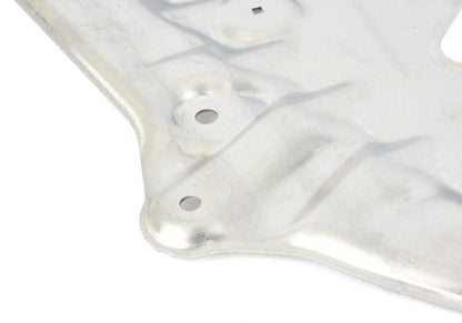 Placa de refuerzo delantera OEM 31116759878 para BMW E60, E61, E63, E64. Original BMW.