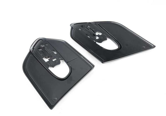 Embellecedores laterales grandes (Side Scuttles) Night Jack OEM 51142459029 para MINI F55, F56, F57. Mejora estética con estilo único y fácil instalación. Original MINI.