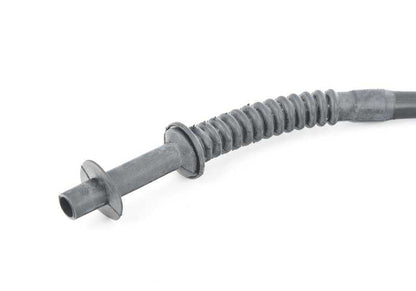 OEM 41217039233 rear water drain tube for BMW 5 E60 series (520Li models, 520d) with sunroof. Compatible with manual and automatic versions. Original BMW.