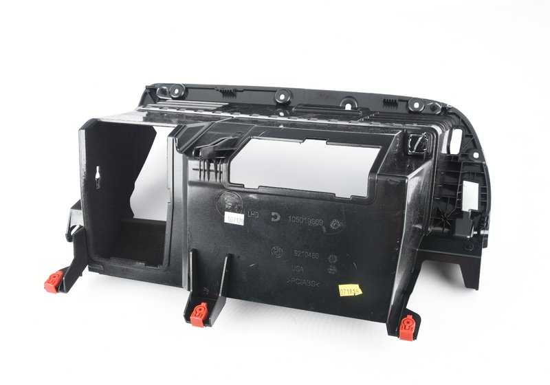 Carcasa de guantera OEM 51169242082 para BMW F25, F26. Original BMW.