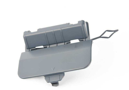 Tapa cubierta gancho de remolque imprimada OEM 51127884229 para BMW G82, G83, M4, M4 Competition, M4 CSL. Compatible con versiones trasera y xDrive. Original BMW.