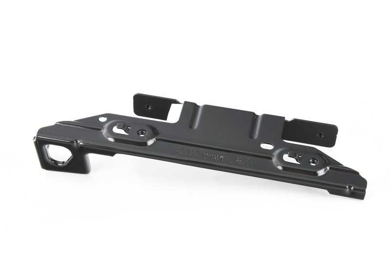 Soporte superior derecho para radiador adicional OEM 51747389930 para BMW F20, F21, F22, F87, F30, F32, F36. Repuesto original BMW.