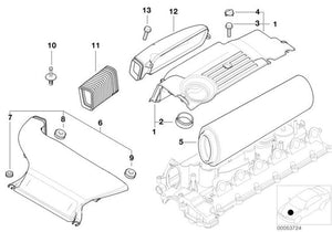 Ansaugkrümmer für BMW E46. Original-Ersatzteile