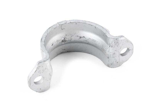 Soporte izquierdo estabilizador trasero OEM 33556779491 para BMW E65 y E66. Pieza original BMW.