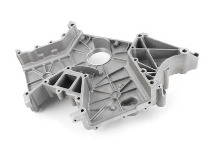 Tapa inferior de la carcasa del árbol de levas OEM 11141407751 para BMW E52 Z8. Original BMW.