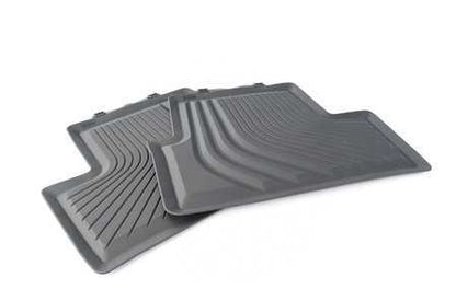 Alfombrillas traseras todo tiempo OEM 51475A26849 para BMW i4 G26 Gran Coupé, i4 G26 Gran Coupé LCI. Original BMW.