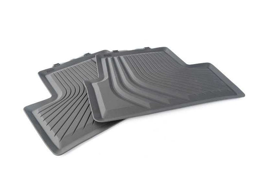 Alfombrillas traseras todo clima OEM 51475A26849 para BMW i4 G26 Gran Coupé, i4 G26 Gran Coupé LCI. Original BMW.