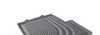 Rear mats all time OEM 51475A26849 for BMW I4 G26 Gran Coupé, I4 G26 Gran Coupé LCI. Original BMW.