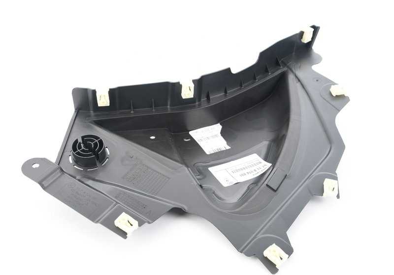 Tampa inferior do passe da roda esquerda 51118074891 para BMW G20, G21, G28. BMW original.
