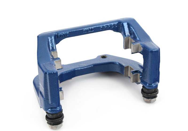 Soporte de pinza freno trasero derecho OEM 34217849386 para BMW F06, F06N, F10, F10N, F12, F12N, F13, F13N. Original BMW.