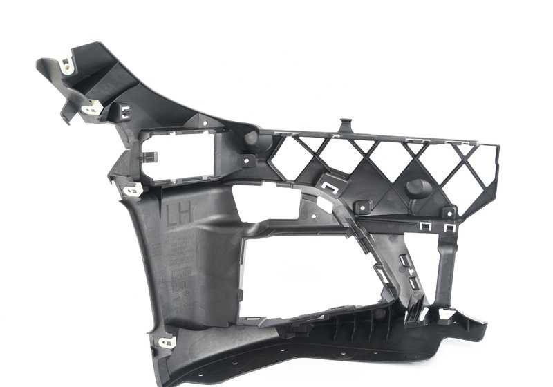 Soporte izquierdo paragolpes delantero OEM 51118069349 para BMW G20, G21, G28. Original BMW.