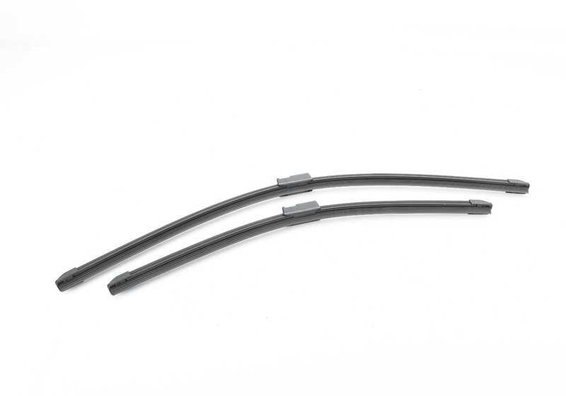 Juego de limpiaparabrisas delanteros OEM 61612458017 para BMW X3 F25 {sDrive18d, sDrive20i, xDrive20d} (todos los modelos y motorizaciones indicados). Original BMW.
