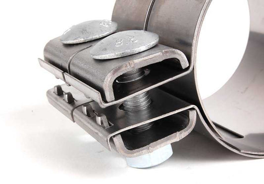 Conector de tubo / Abrazadera de escape Ø70 mm OEM 18307560780 para BMW {F20, F21, F40, F70, F22, F23, F44, F45, F46, G42, U06, F74, F78, G87, F30, G20, G21, G28, G80, G81, G22, G23, G26, G82, G83, E39, E60, E61, F07, F10, F11, G30, G31, G60, F06, F