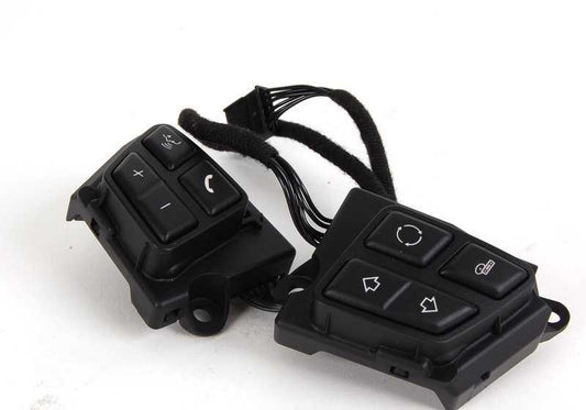 Módulo de botones para volante multifunción OEM 61319125343 para BMW E81, E82, E87, E88, E90, E91, E92, E93, E84. Original BMW.