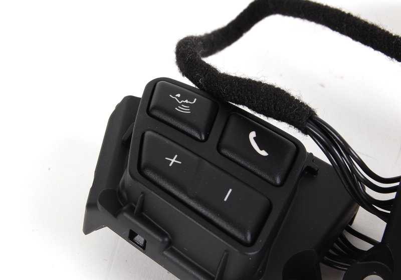 Módulo de botones para volante multifunción OEM 61319125343 para BMW E81, E82, E87, E88, E90, E91, E92, E93, E84. Original BMW.