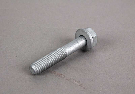 Tornillo hexagonal con arandela M8x45 OEM 07119903931 para BMW E81, E82, E87, E88, E36, E46, E90, E91, E92, E93, E34, E39, E60, E61, E32, E38, E65, E66, E31, E83, F25, F26, E53, Z3. Original BMW.