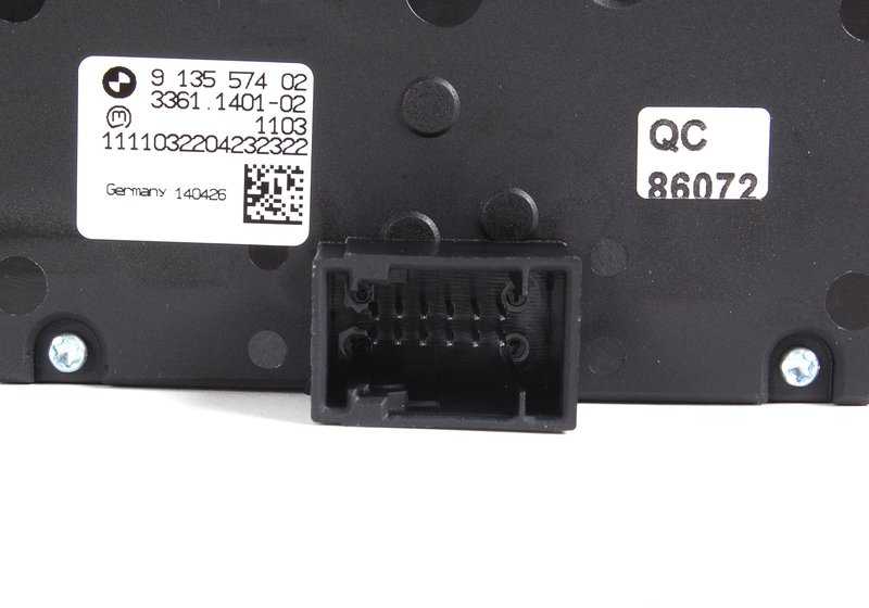 Unità di controllo della luce per BMW E60N, E61N (OEM 61319135574). BMW originale