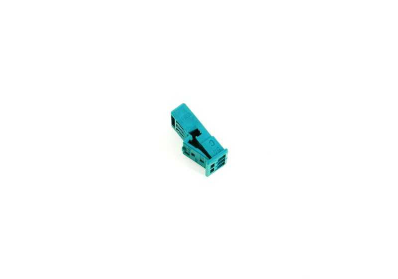 Buchsengehäuse universale senza codifica per BMW Series 1 E81, E82, E87, E88, F20, F21, F40, Serie 2 F44, G87, Serie 3 E36, E46, E90, G20, G80, Serie 4 F32, G22, Serie 5 E39, E60, G60 (OEM 61138377072). BMW originale