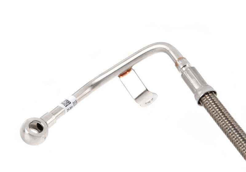 Tubería de aceite turbo OEM 11427934654 para BMW F90, G30, G11, G12, F91, F92, F93, G14, G15, G16, G05, G06, G07. Original BMW.