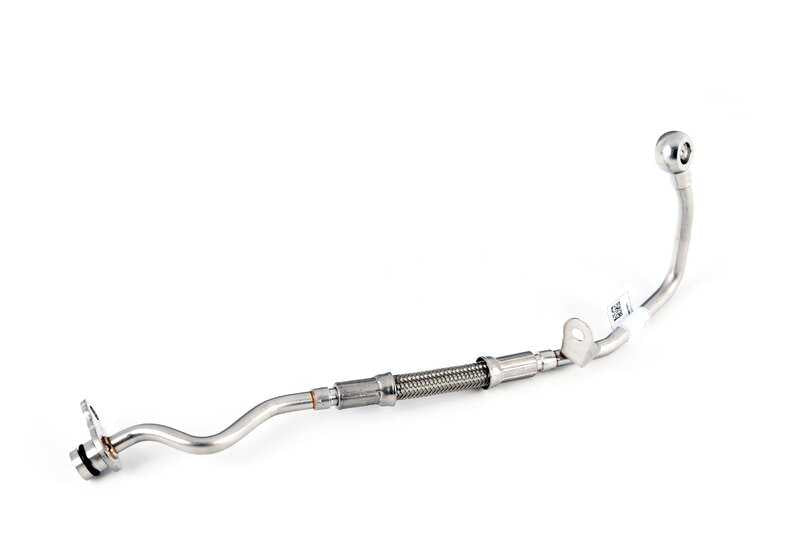 Öleinspannrohr für Turbolader für BMW F90, G30, G11, G12, F91, F92, F93, F95, F96, G07 (OEM 11427934655). Original BMW.