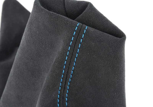 Funda para palanca de freno de mano en piel OEM 34427854341 para BMW F87, F87N. Original BMW.