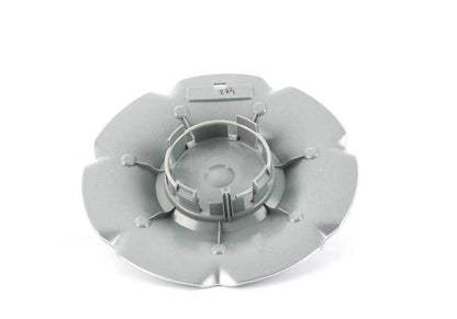 Silver hubcap OEM 36137849422 for BMW F07, F01, F02, F04. Genuine BMW.