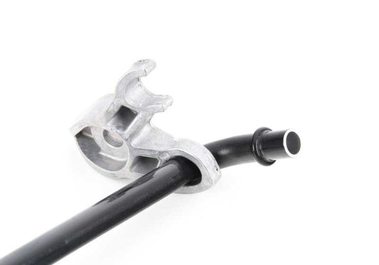 Tubo de retorno del radiador de aceite OEM 17227577640 para BMW E84, E90, E91, E92. Compatible con modelos 325i xDrive con motor N52 y N53. Original BMW.