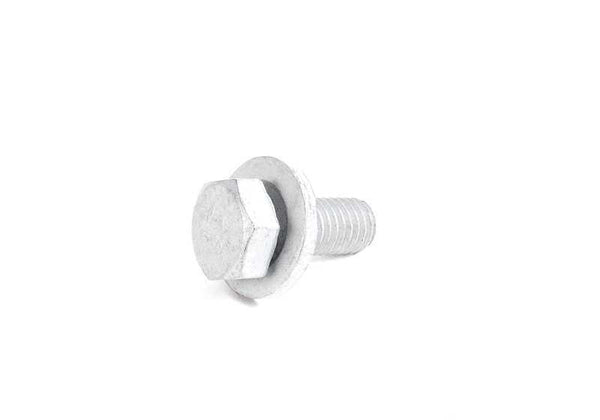 Tornillo hexagonal con arandela M8x20 OEM 07147165618 para BMW E82, E21, E30, E36, E46, E90, E92, E93, E34, E39, F07, F10, F11, E24, F06, F12, F13, E32, E38, F01, F02, F04, E31, E53, Z1, Z3, E85, E86. Original BMW.