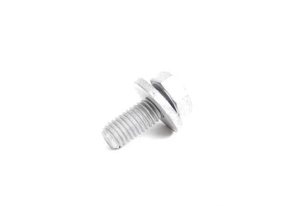 Tornillo hexagonal con arandela M8x20 OEM 07147165618 para BMW E82, E21, E30, E36, E46, E90, E92, E93, E34, E39, F07, F10, F11, E24, F06, F12, F13, E32, E38, F01, F02, F04, E31, E53, Z1, Z3, E85, E86. Original BMW.
