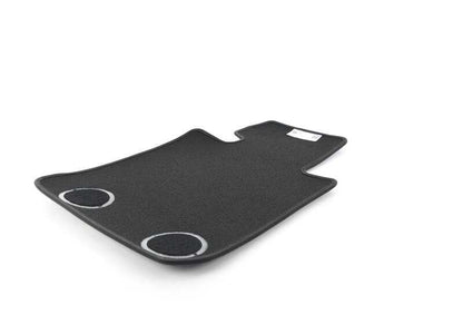 Alfombrilla de moqueta lado conductor OEM 51477294073 para BMW F20, F21, F22, F23. Original BMW.
