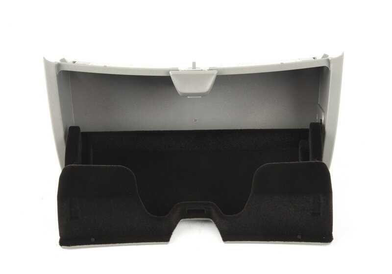 Soporte para gafas OEM 51447329290 para BMW X5 (F15) y BMW X6 (F16). Color gris. Original BMW.