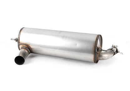 Silencioso trasero OEM 18308650847 para BMW F30, F31, F32, F33, F36 (340i) con motor B58. Compatible desde 2015 a 2018. Original BMW.