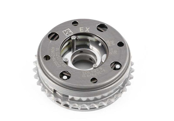 Unidad de ajuste árbol de levas escape OEM 11368684921 para BMW F20, F21, F22, F23, F30, F31, F34, F32, F33, F36, F45, F46, G20, G22, G26, G30, G31, G32, G11, G12, F39, F48, G01, G02, I12, I15. Original BMW.
