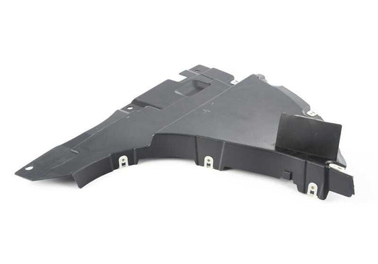 Cubierta inferior del paso de rueda izquierdo OEM 51718497243 para BMW F44 216d, 216i, 218d, 218i, 220d. Original BMW.