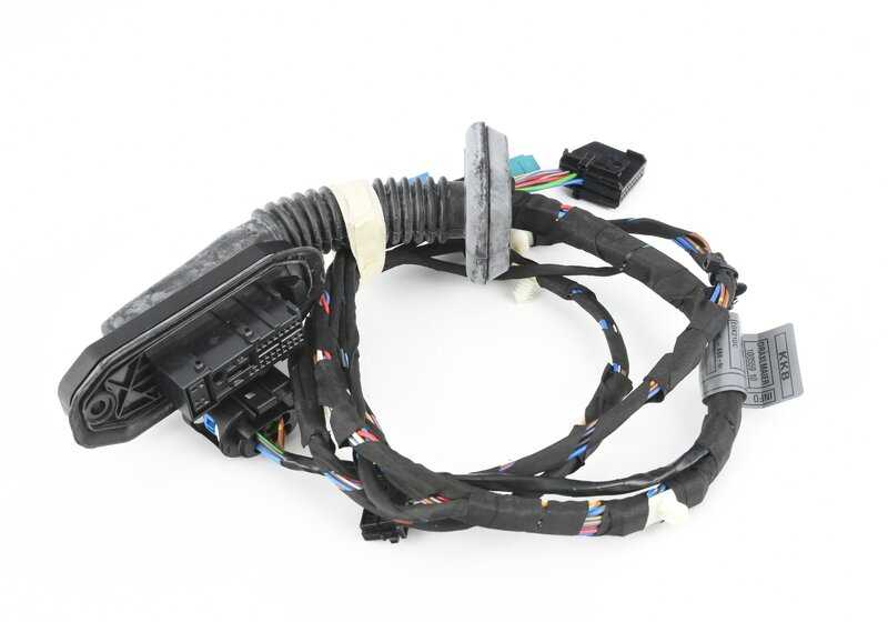 Câblage de porte gauche OEM 61126986980 pour BMW Z4 E85, E86. BMW d'origine.
