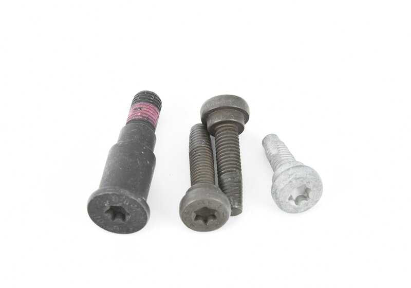 Juego de tornillos OEM 52107269525 para BMW F07, F10, F11, F01, F02, F04. Compatibles con estructura de asiento delantero. Original BMW.