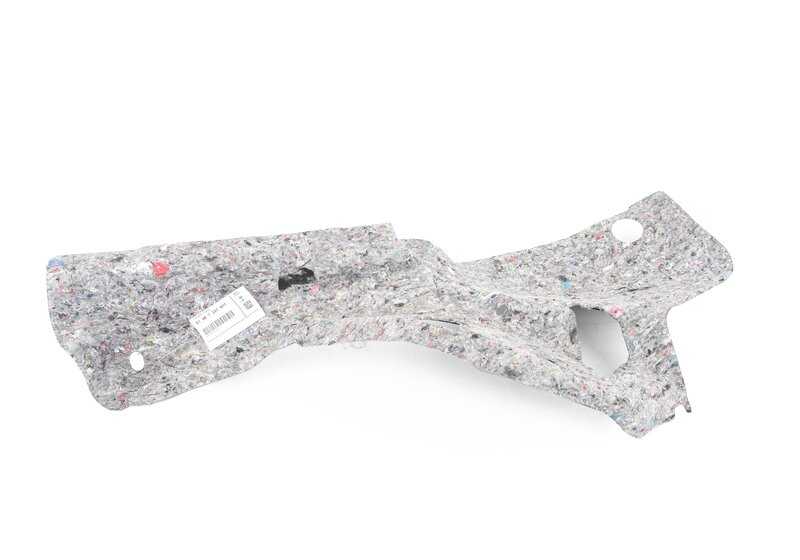 Sound insulation wheel arch rear left for BMW 3 Series F30, F31, F35, F80, 4 Series F32, F36, F82 (OEM 51487221971). Original BMW