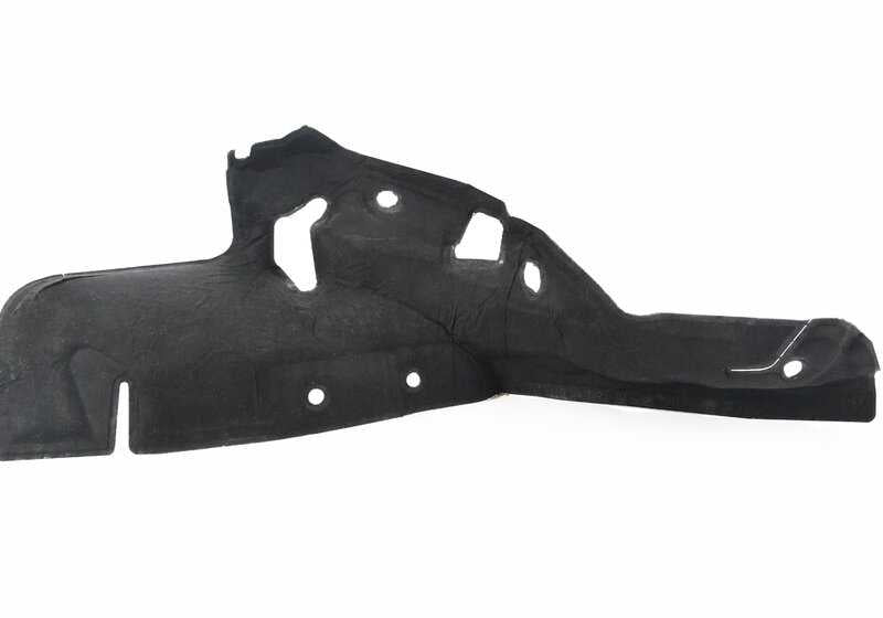 Aislante acústico paso de rueda trasero derecho OEM 51487221972 para BMW F30, F31, F35, F80, F32, F36, F82. Original BMW.
